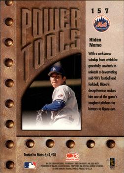 1998 Leaf Rookies & Stars #157 Hideo Nomo Back