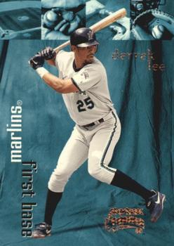 1999 SkyBox Thunder - Super Rave #76 Derrek Lee  Front