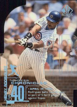 1999 SP Authentic - Home Run Chronicles Die Cuts #HR31 Henry Rodriguez  Front