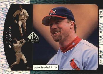 1999 SP Authentic - Reflections #R23 Mark McGwire  Front