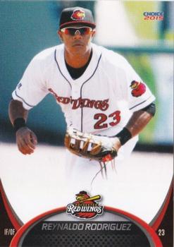 2015 Choice Rochester Red Wings #21 Reynaldo Rodriguez Front