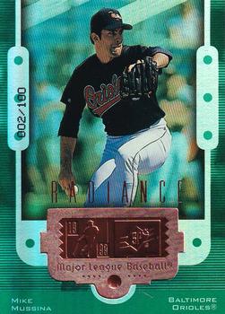 1999 SPx - Finite Radiance #22 Mike Mussina  Front