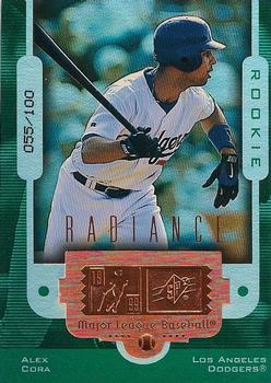 1999 SPx - Finite Radiance #100 Alex Cora  Front