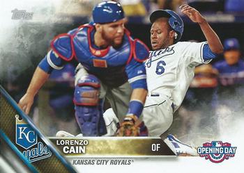 2016 Topps Opening Day #OD-44 Lorenzo Cain Front