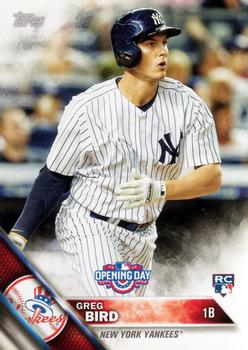 2016 Topps Opening Day #OD-156 Greg Bird Front