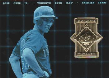 1999 SPx - Premier Stars #PS14 Jose Cruz Jr.  Front