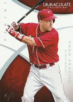 2015 Panini Immaculate Collection - Platinum #74 Todd Frazier Front