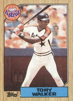 1987 Topps #24 Tony Walker Front