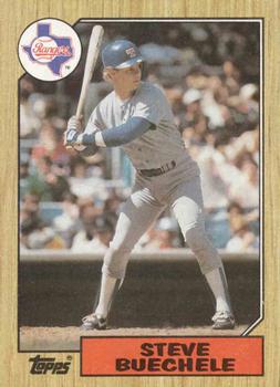 1987 Topps #176 Steve Buechele Front