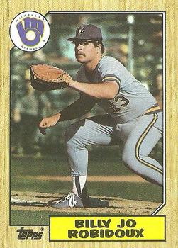 1987 Topps #401 Billy Jo Robidoux Front