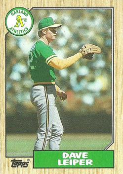 1987 Topps #441 Dave Leiper Front