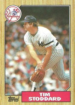 1987 Topps #788 Tim Stoddard Front