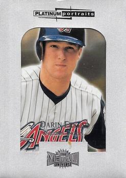 1998 Metal Universe - Platinum Portraits #8 PP Darin Erstad Front