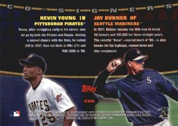 1999 Stadium Club - Co-Signers #CS6 Jay Buhner / Kevin Young Back