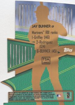 1999 Stadium Club - Triumvirate Luminous #T3A Jay Buhner  Back