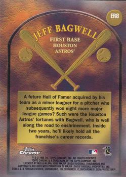 1999 Topps Chrome - Early Road to the Hall #ER8 Jeff Bagwell  Back