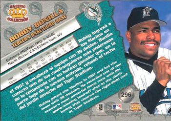 1998 Pacific #296 Bobby Bonilla Back