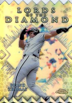 1999 Topps Chrome - Lords of the Diamond Refractors #LD4 Frank Thomas  Front
