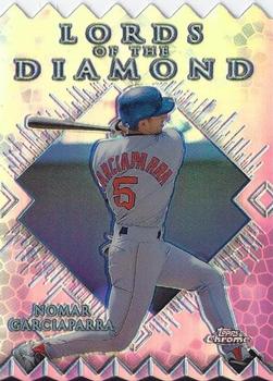 1999 Topps Chrome - Lords of the Diamond Refractors #LD10 Nomar Garciaparra  Front