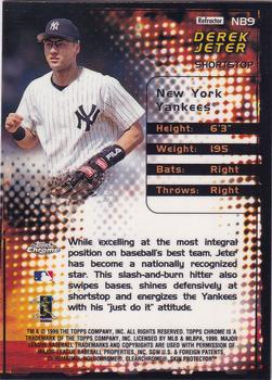 1999 Topps Chrome - New Breed Refractors #NB9 Derek Jeter  Back