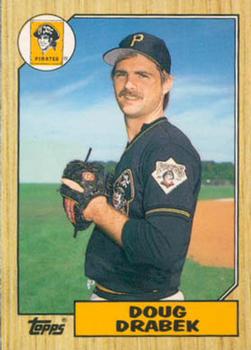 1987 Topps Traded #29T Doug Drabek Front