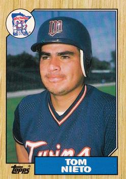 1987 Topps Traded #90T Tom Nieto Front