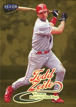 1999 Ultra - Gold Medallion #33G Todd Zeile Front