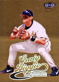 1999 Ultra - Gold Medallion #145G Craig Biggio Front