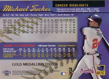 1999 Ultra - Gold Medallion #187G Michael Tucker Back