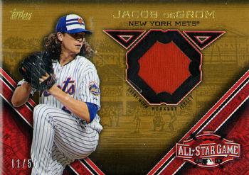 2015 Topps Update - All-Star Stitches Gold #STIT-JDE Jacob deGrom Front