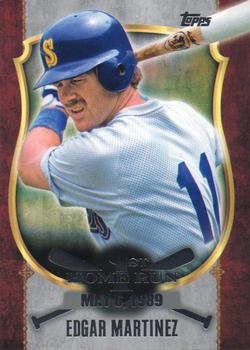 2015 Topps Update - First Home Run Silver #FHR-15 Edgar Martinez Front