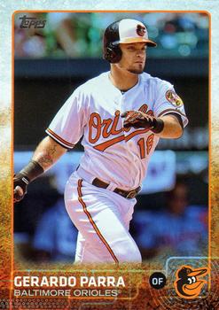 2015 Topps Update - Rainbow Foil #US132 Gerardo Parra Front