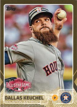 2015 Topps Update - Gold #US61 Dallas Keuchel Front