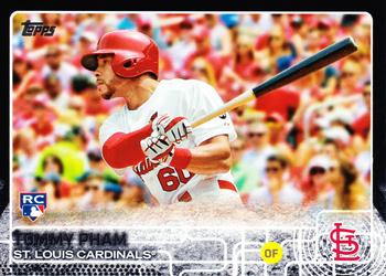 2015 Topps Update - Black #US13 Tommy Pham Front