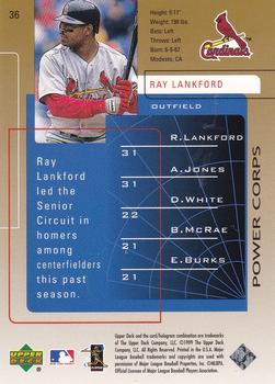1999 Upper Deck Challengers for 70 - Challengers Edition #36 Ray Lankford Back