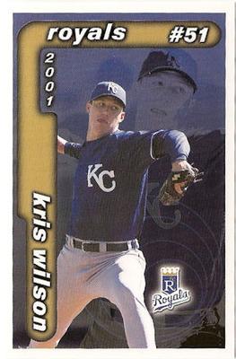 2001 Kansas City Royals Police #NNO Kris Wilson Front