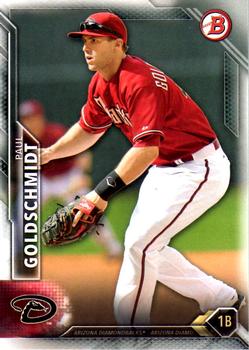 2016 Bowman #5 Paul Goldschmidt Front