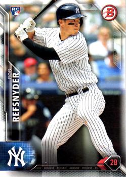 2016 Bowman #127 Rob Refsnyder Front