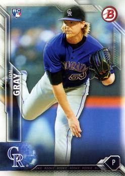 2016 Bowman #134 Jon Gray Front