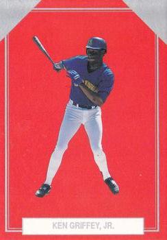 1989 Premier Player Silver Edition Series 4 (unlicensed) #2 Ken Griffey Jr. Front