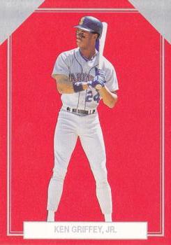 1989 Premier Player Silver Edition Series 4 (unlicensed) #4 Ken Griffey Jr. Front