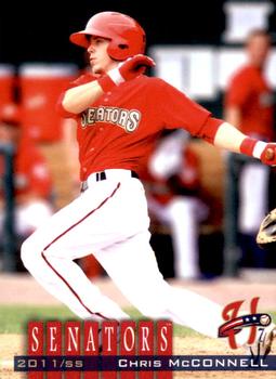 2011 Grandstand Harrisburg Senators Update #NNO Chris McConnell Front