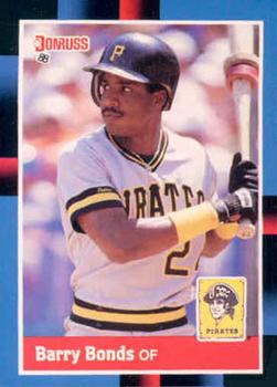 1988 Donruss #326 Barry Bonds Front