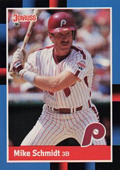 1988 Donruss #330 Mike Schmidt Front