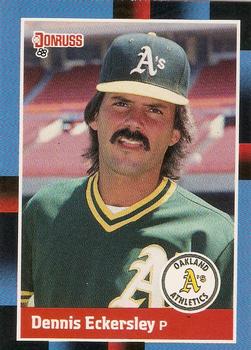 1988 Donruss #349 Dennis Eckersley Front