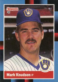 1988 Donruss #495 Mark Knudson Front