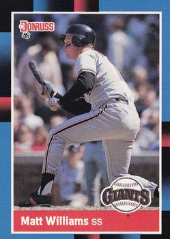 1988 Donruss #628 Matt Williams Front