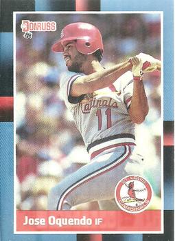 1988 Donruss #234 Jose Oquendo Front