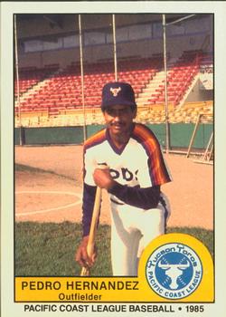 1985 Cramer Tucson Toros #71 Pedro Hernandez Front