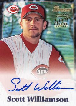 2000 Bowman - Autographs #SW Scott Williamson Front